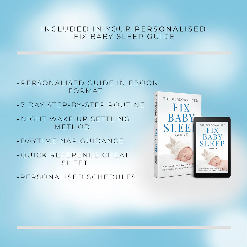 TYPE D - Personalised Guide: Help Your Baby Wake Less at Night in 7 Days (Gentle 0–6 Month Routine)