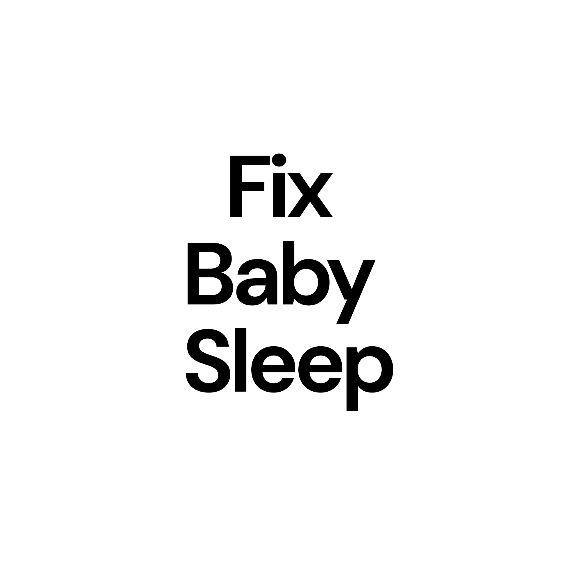 Digital Course: Fix Baby Sleep Issues and Night Wakings in 7 Days (routine for 0 to 6 month old newborn)